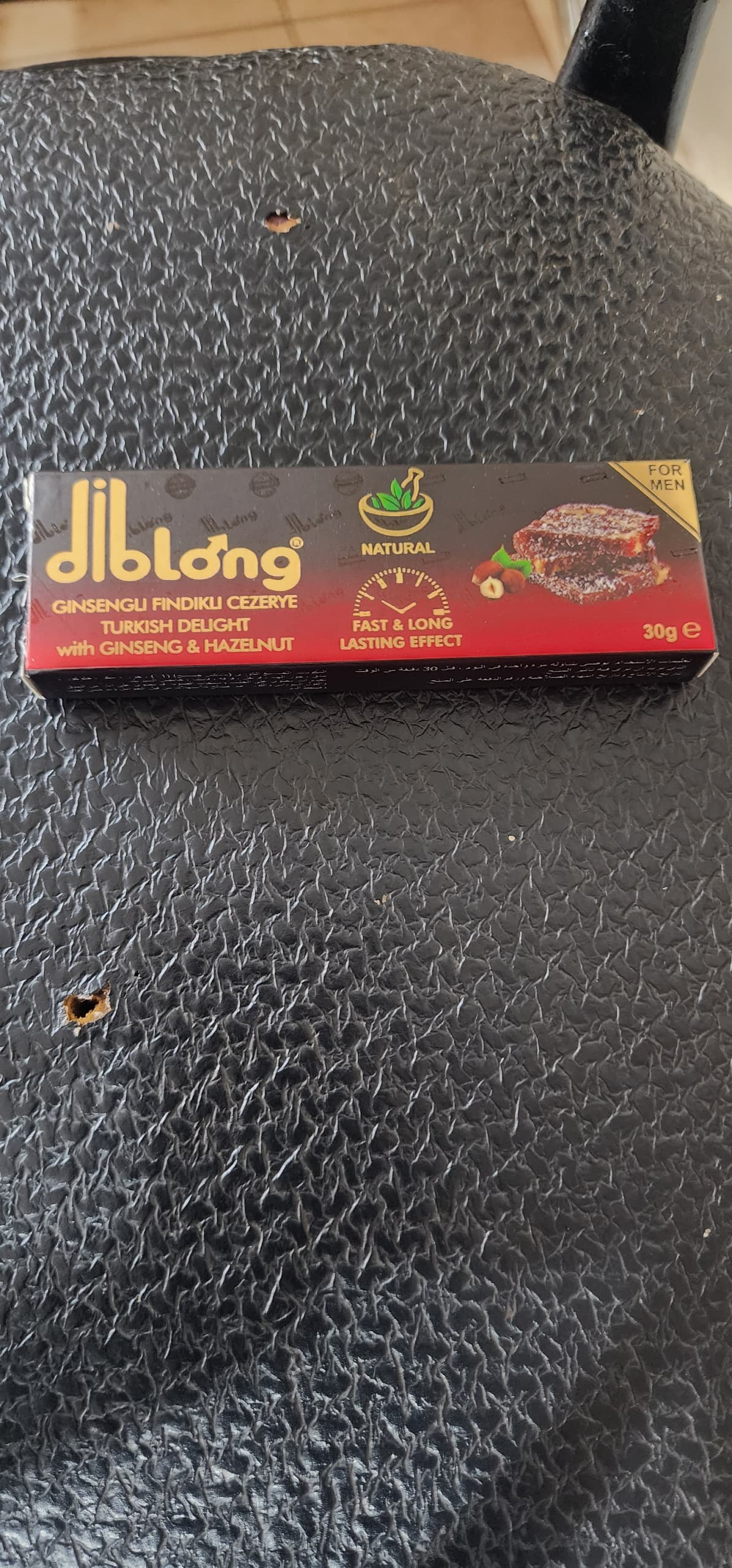 A Man Power Diblong GINSENG WITH HAZELNUT Herbal 72h Instant