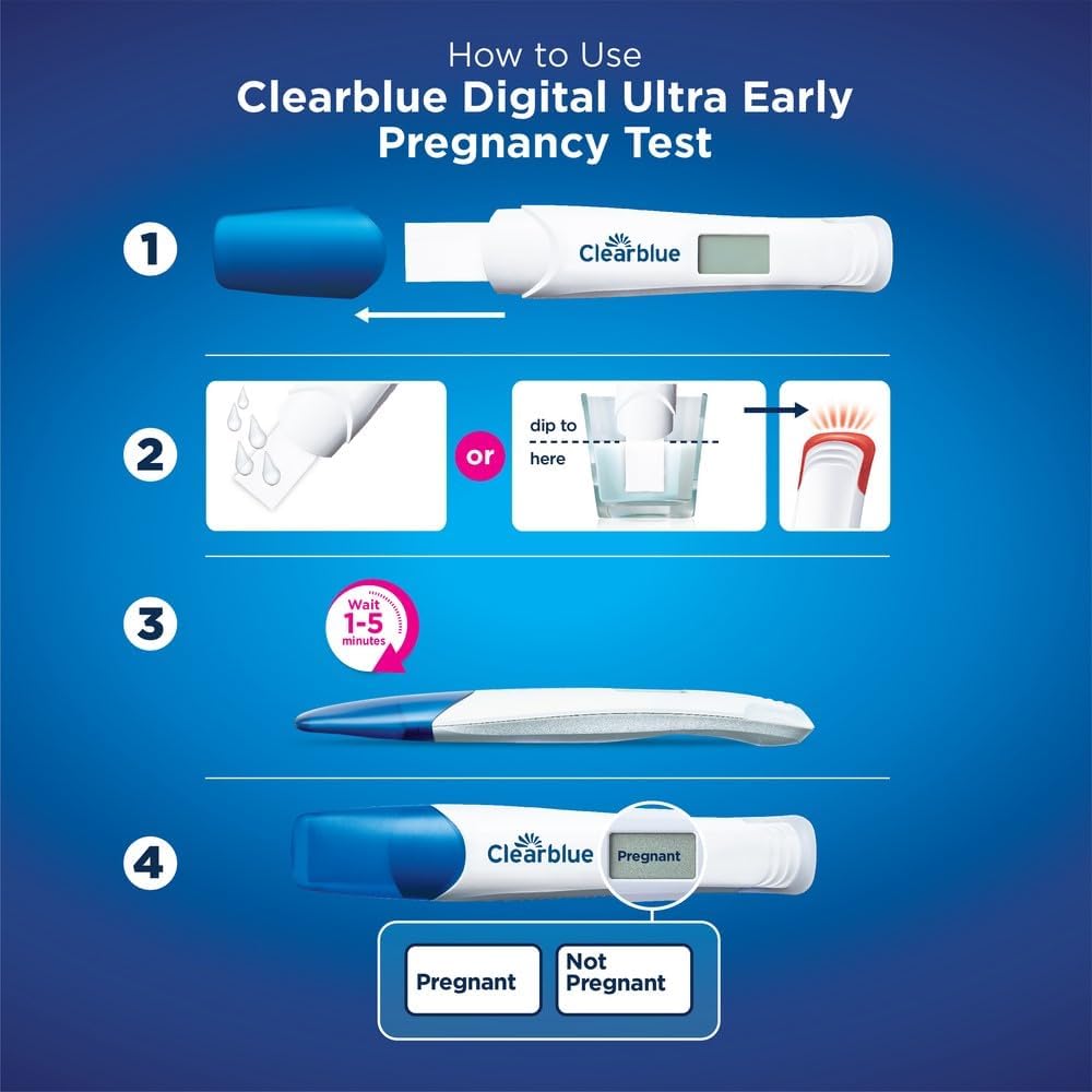 Clearblue Pregnancy Tests, Ultra Early Detection Test 2s