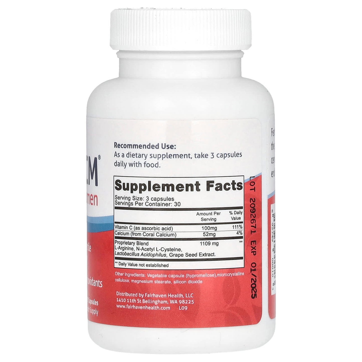 Fairhaven Health, FertileCM pour femme, 90 capsules