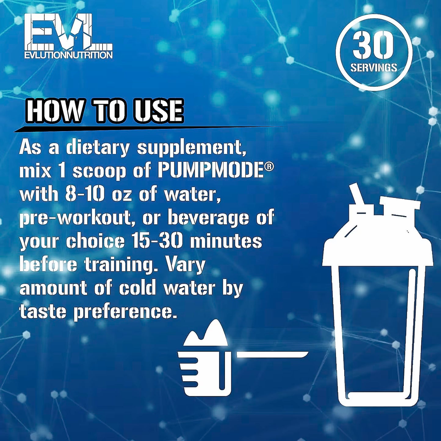 EVLution Nutrition PumpMode®, Non-Stimulant Pump Accelerator, Furious Grape, 30 servings