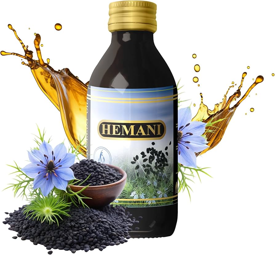 Hemani Black Seed Oil (60ml) is a 100% pure