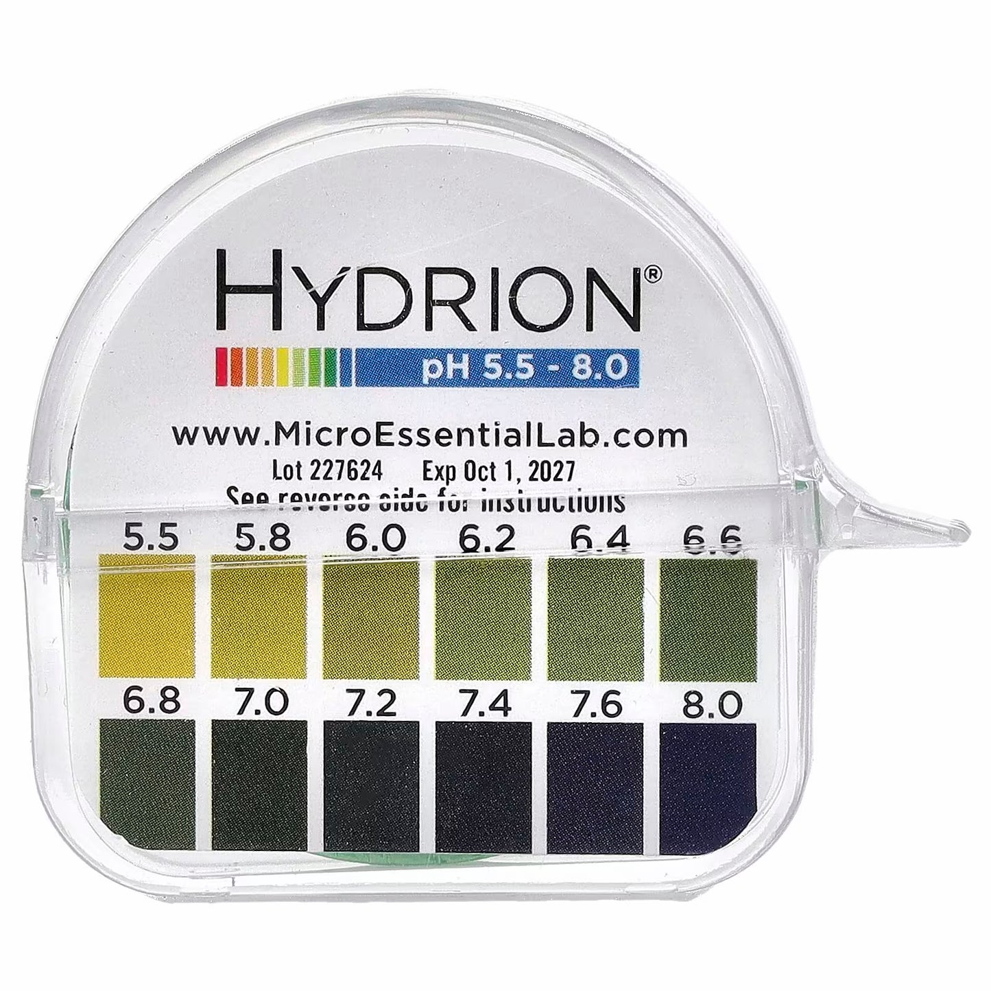 Swanson Vitamins pH Testing Tape with Dispenser, Approximately 15 Feet