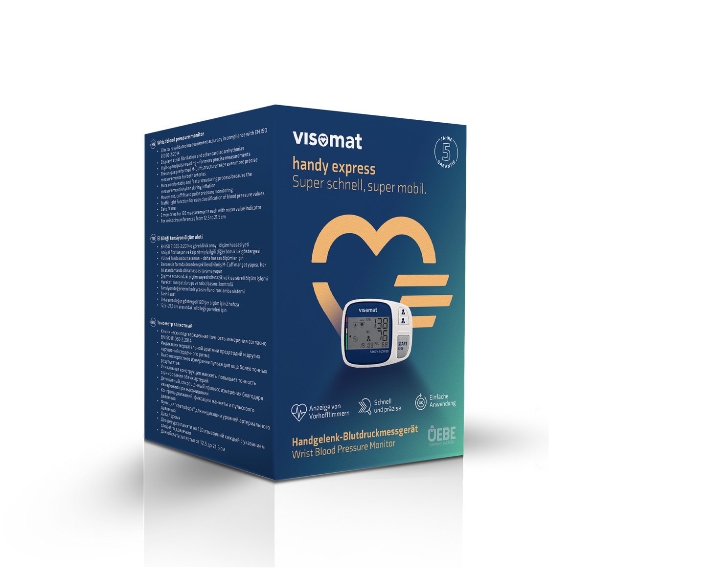 visomat handy express Wrist blood pressure monitor