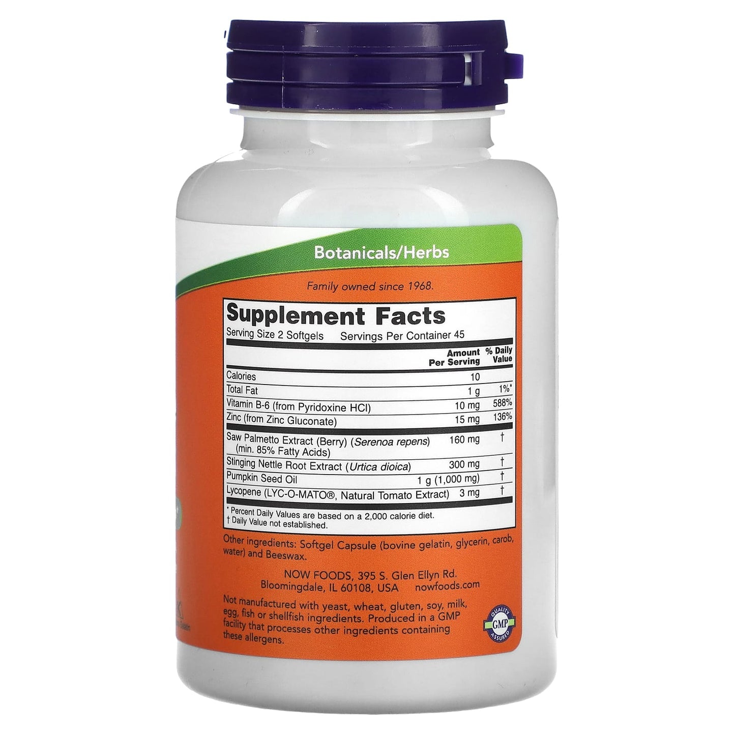 Supplement bottle with label showing 'Supplement Facts' on a white background