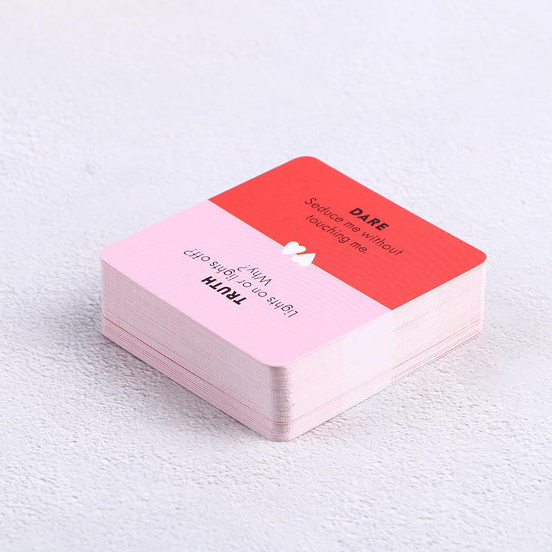 51PCS/Box Mini Small Size Truth Or Dare For
Couples Cards Games Couples Lovers Board
Game Supply English Version