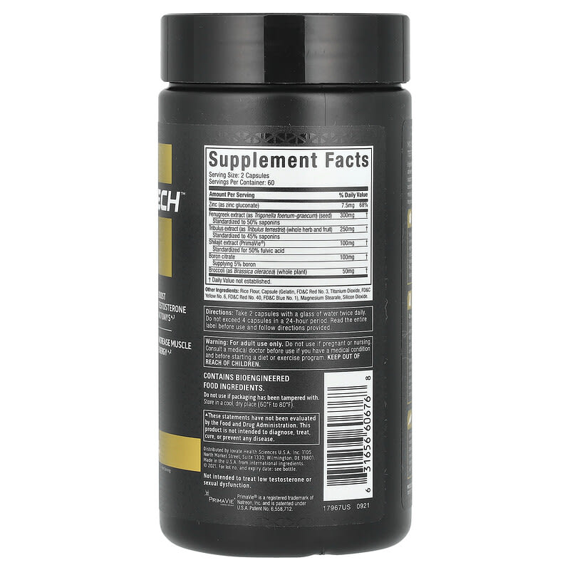 MuscleTech Alpha Test | Tribulus Terrestris Boron Supplement 120caps