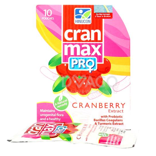 Cran Max Pro Sachet 10 sachets pour la santé des voies urinaires