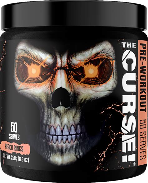 Maximum Value Pre-Workout: The Curse, 50 Servings Peach Rings