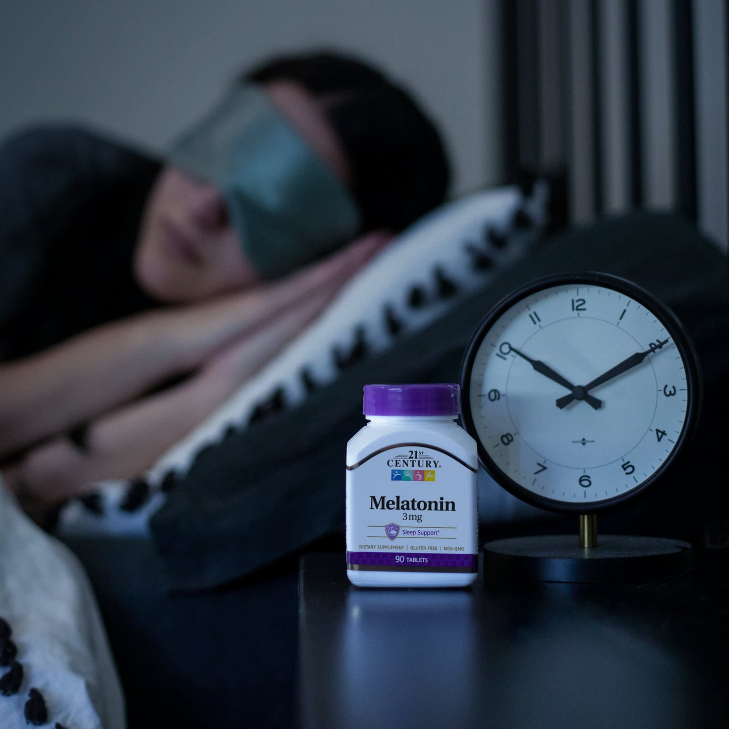 21st Century Melatonin 3 Mg Tablets, 90 Count