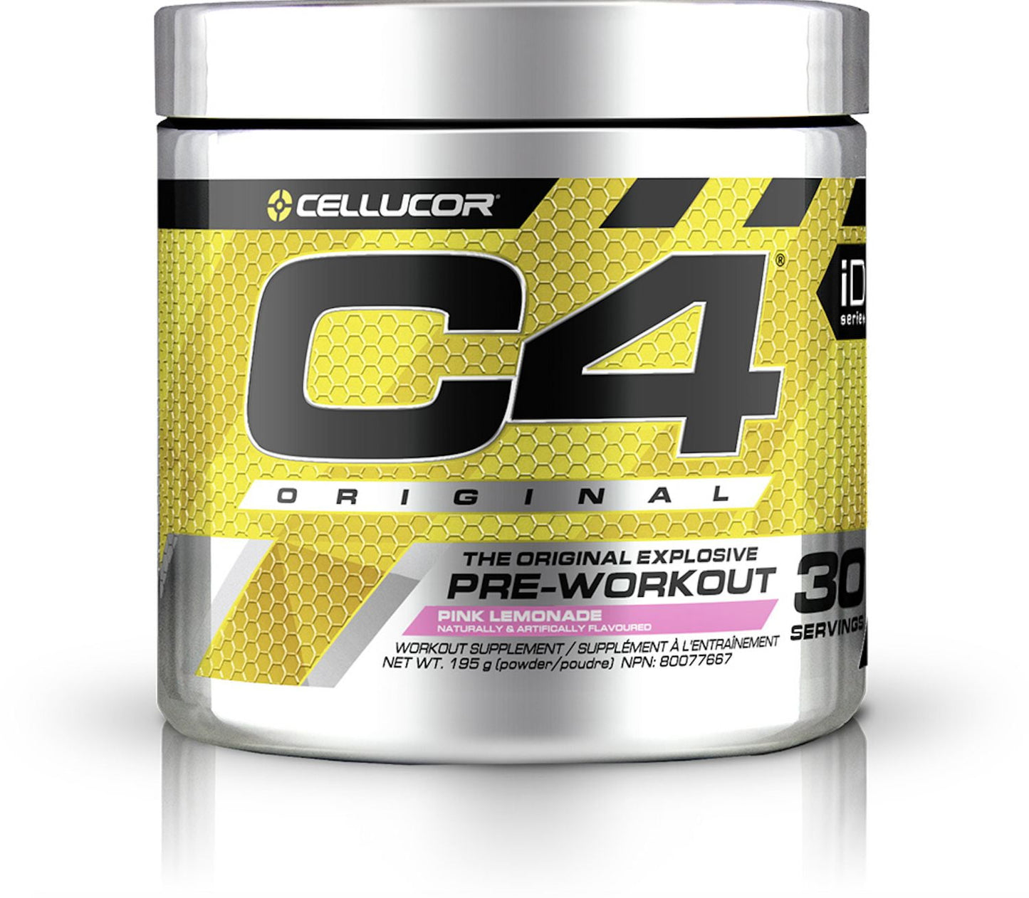 C4 Original Clean Energy, Concentration Intense, 30 portions Limonade Rose