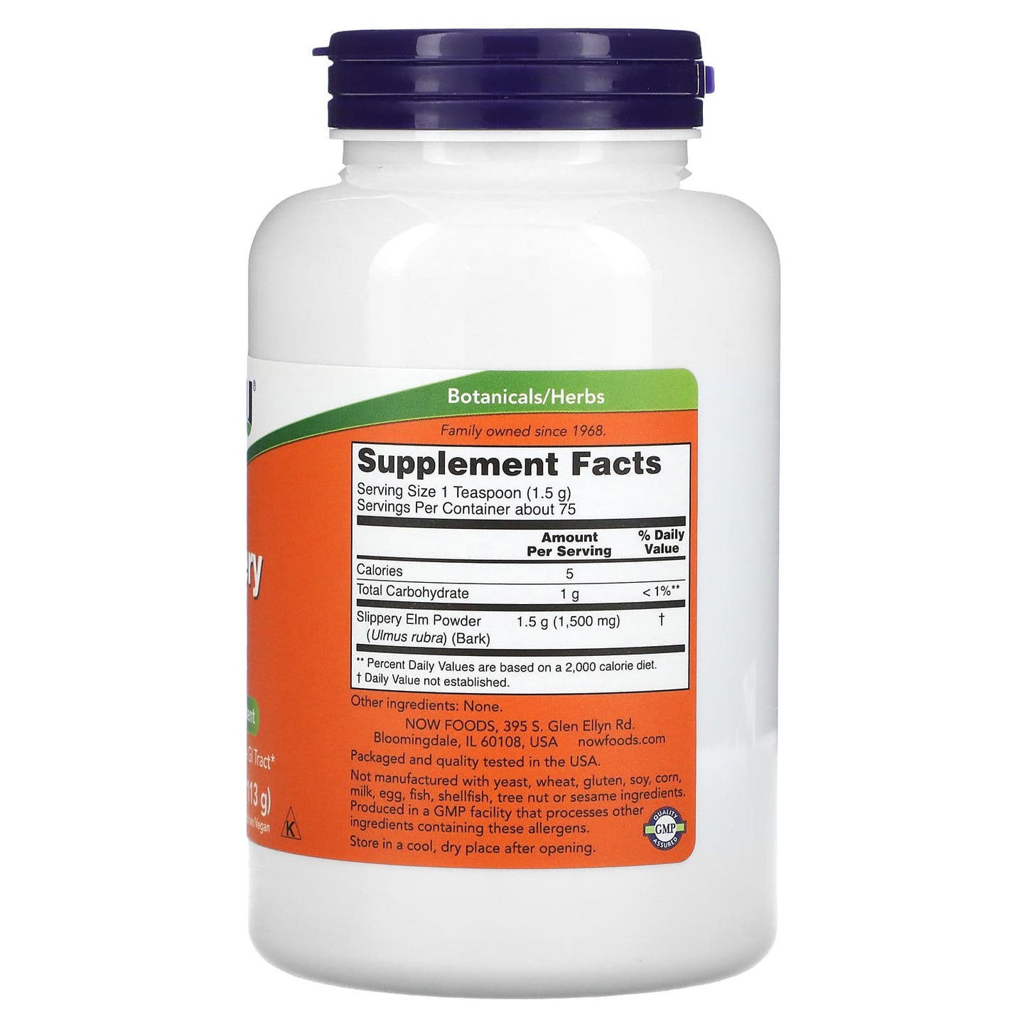 Supplement bottle with label showing 'Supplement Facts' on a white background