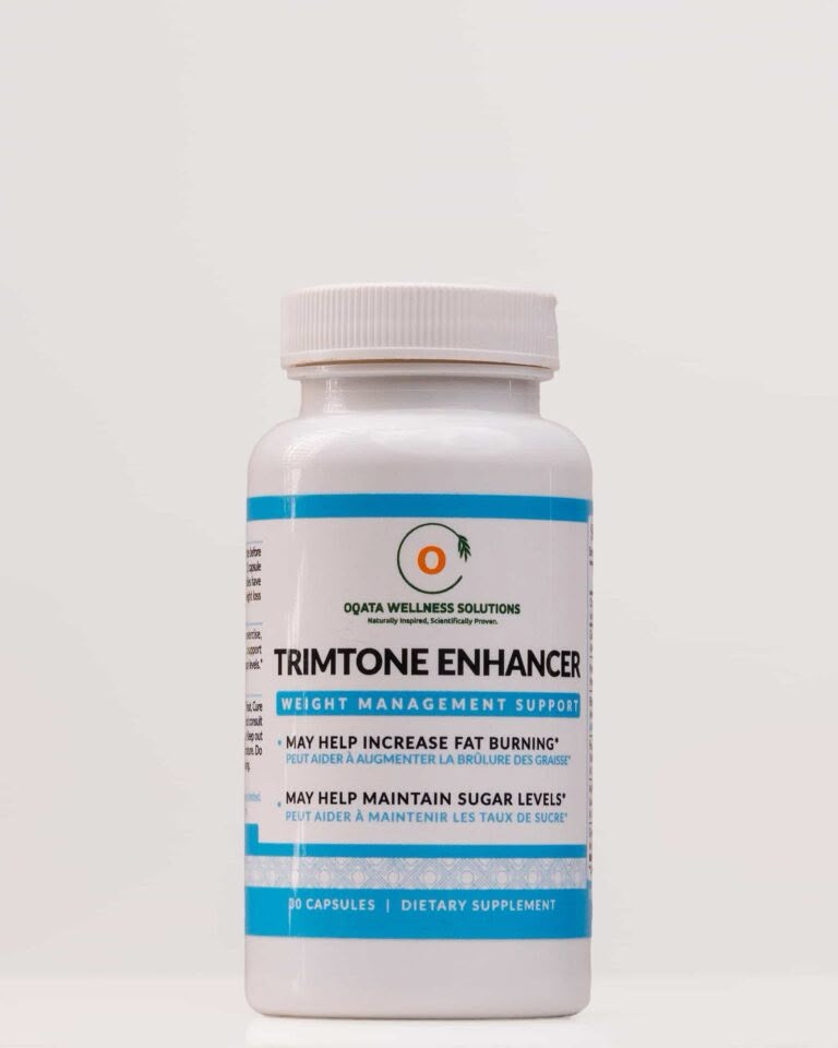 Oqata Wellness Solutions Trimtone Enhancer (30 Capsules) - Weight Management & Fat Burning Support