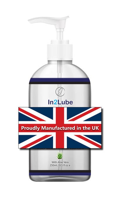 2in1 Vegan Friendly Organic Water Based Personal Lubricant UK 250ml