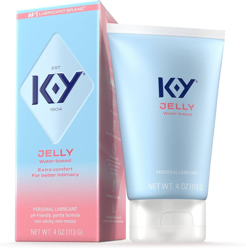 Lubrifiant personnel à base d'eau KY Jelly Classic Glide 113g/4oz