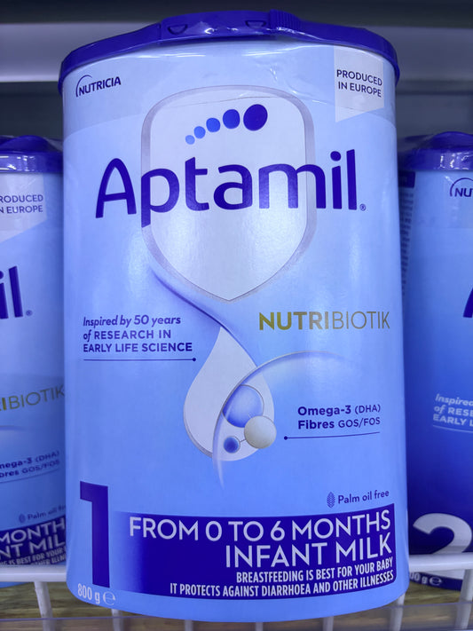 Aptamil Nutribiotik Stage 1 (800g) infant milk from birth up to 6 months