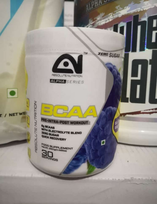 Absolute Nutrition’s Alpha Series BCAA  Pre,Intra and Post Workout 30 Servings
