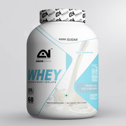 Absolute Nutrition’s Alpha Series Whey Protein with added whey isolate 2kg