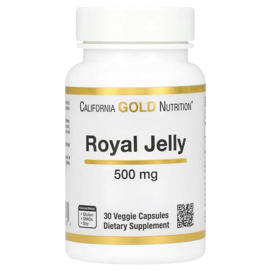 California Gold Nutrition, Royal Jelly, 500 Mg, 30 Veg Caps