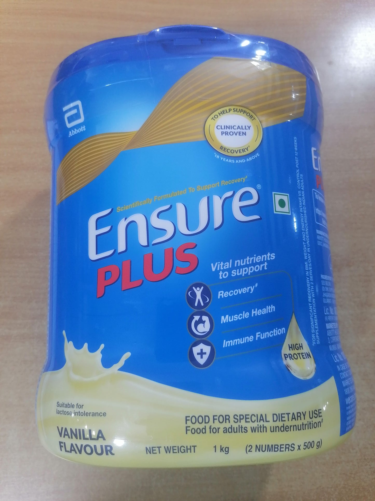 Ensure Plus poudre saveur vanille 1kg