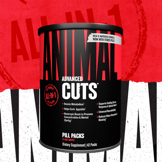 Animal Cuts Advanced Fat Burner, 21 Day Pill Packs
  Complete Shred Solution