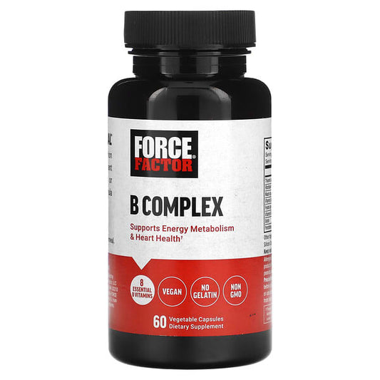 Force Factor B Complex, 60 Vegetable Capsules