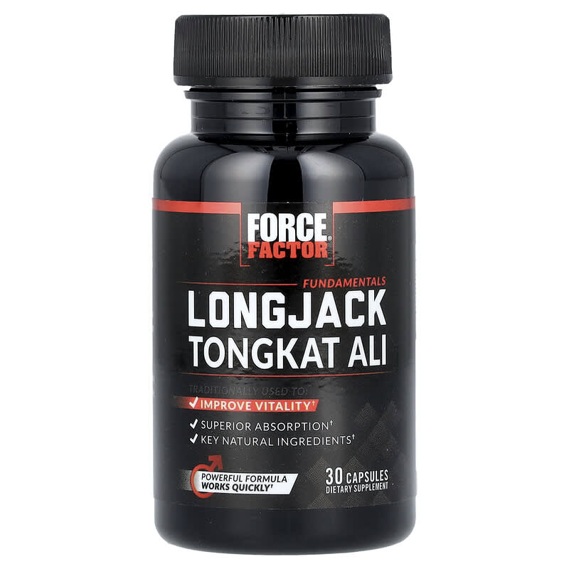 Longjack Tongkat Ali, 500 mg, 30 gélules