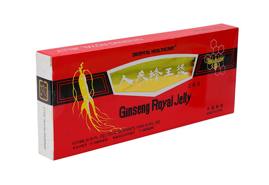 Ginseng Gelée Royale Solution Buvable 10 Flacons de 10 ml par boîte