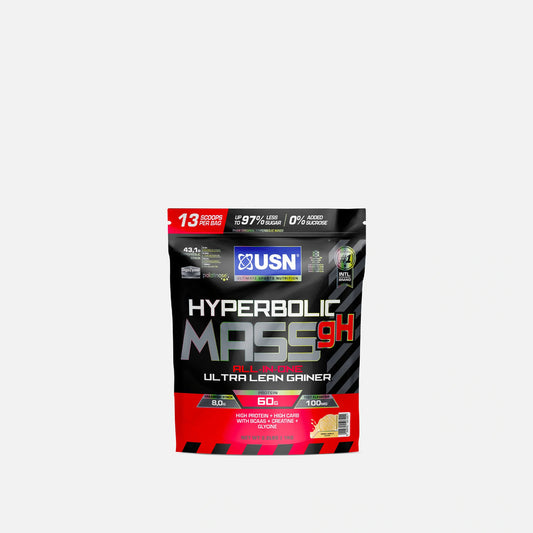 usn hyperbolic mass gainer 1kg bag on a white background