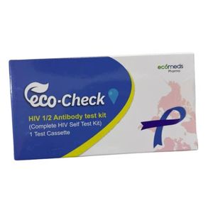 Eco Check Kit complet d'autotest VIH 2 pièces