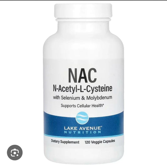 Lake Avenue Nutrition, NAC, N-acétyl L-cystéine végétalienne, 120 capsules
