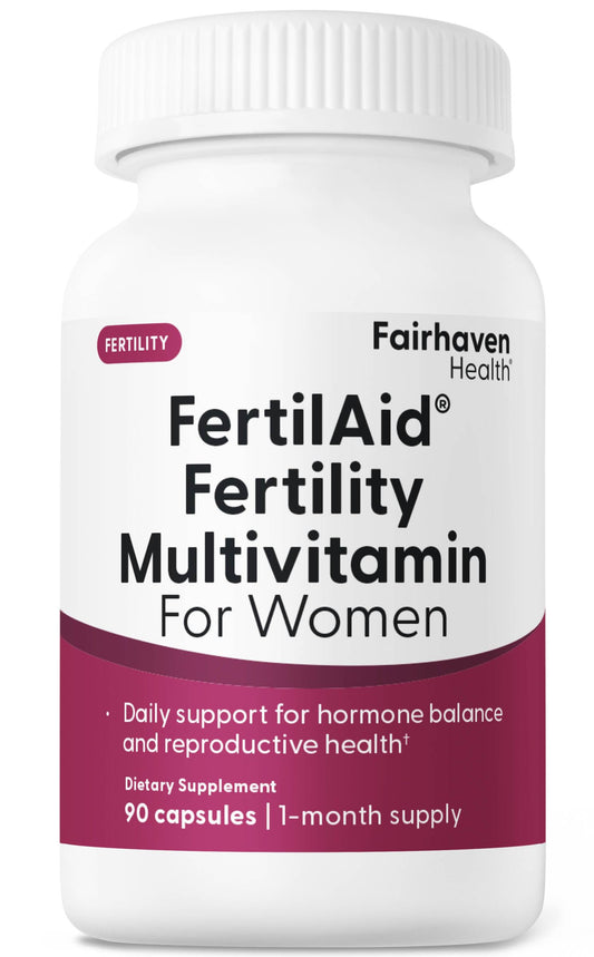 Fertilaid pour Femme - Soutien à la fertilité et au cycle menstruel - 90 gélules pour 1 mois