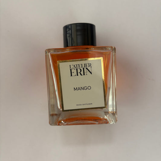 L'atelier Erin highly sought-after 120ml Mango Room Fragrance Reed Diffuser