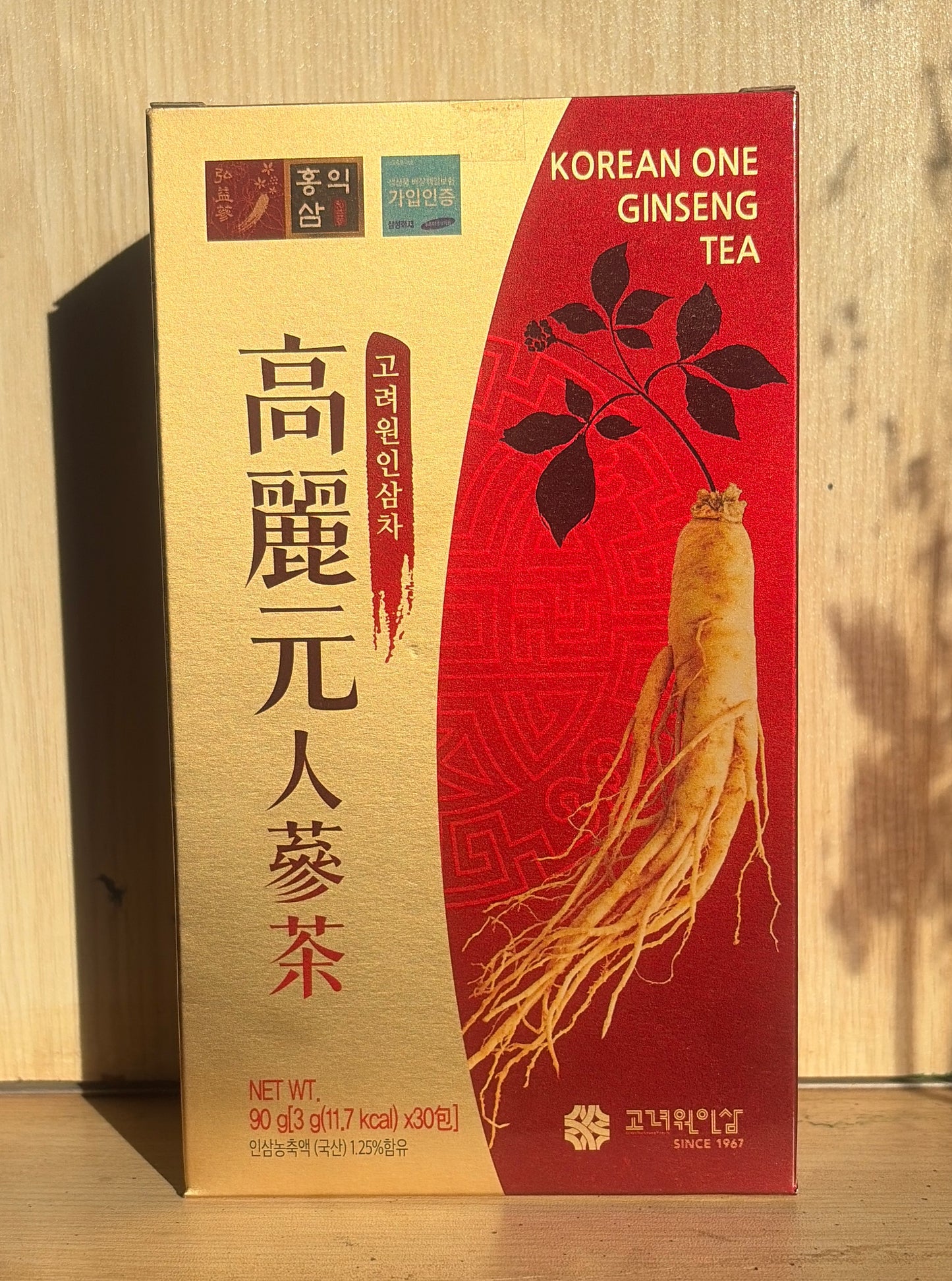 Korean One Ginseng Tea (3g*30 tea bags) 90g
