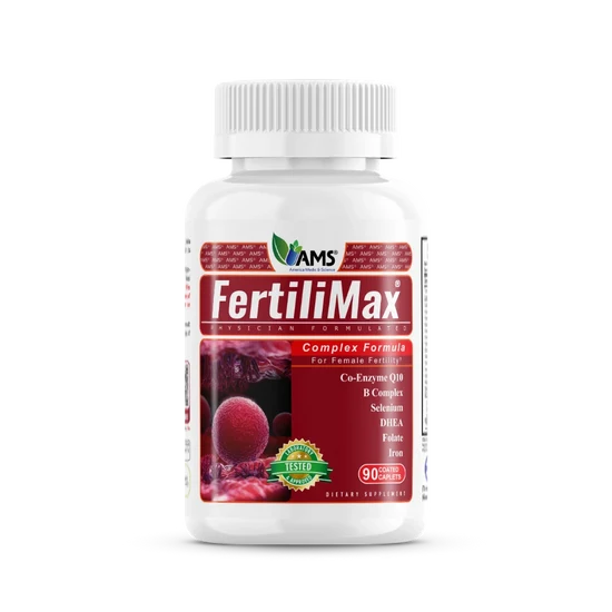 AMS FERTILIMAX formule complexe pour la fertilité féminine 90 comprimés
