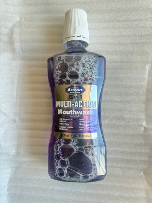 Beauty Formulas Active Oral Care 6-in-1 Multi-Action Mouthwash