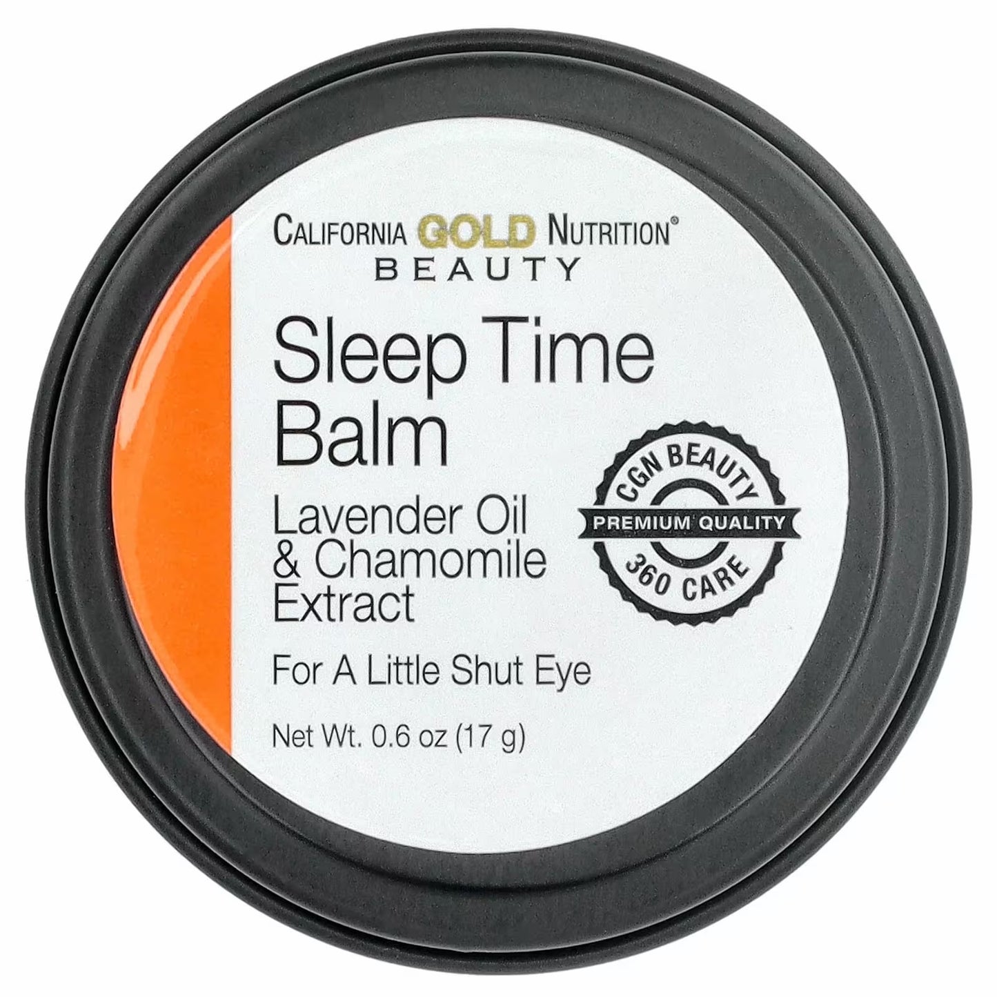 California Gold Nutrition
Beauty, Sleep Time Balm, Lavender & Chamomile, 17 g (0.6 oz)