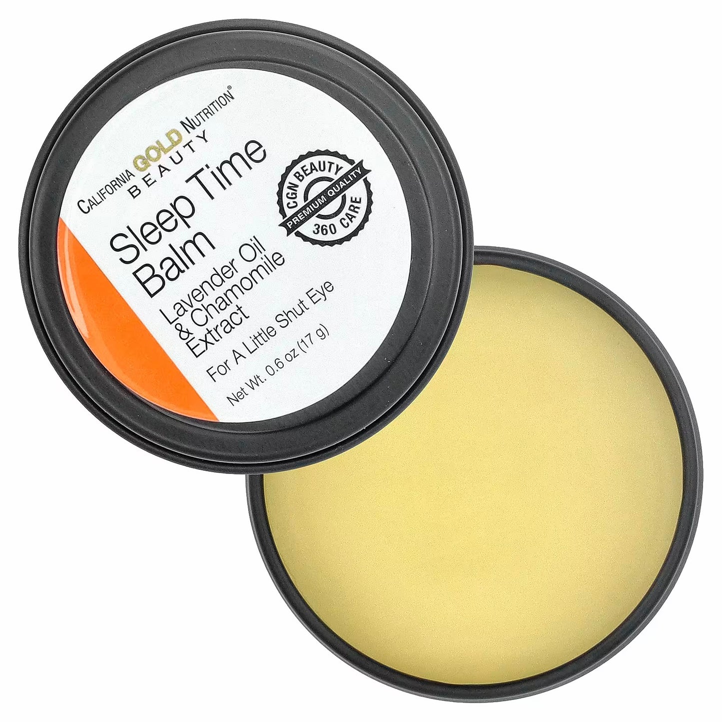 California Gold Nutrition
Beauty, Sleep Time Balm, Lavender & Chamomile, 17 g (0.6 oz)