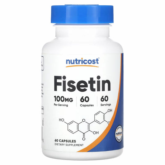 Nutricost
Fisetin, 100 mg, 60 Capsules