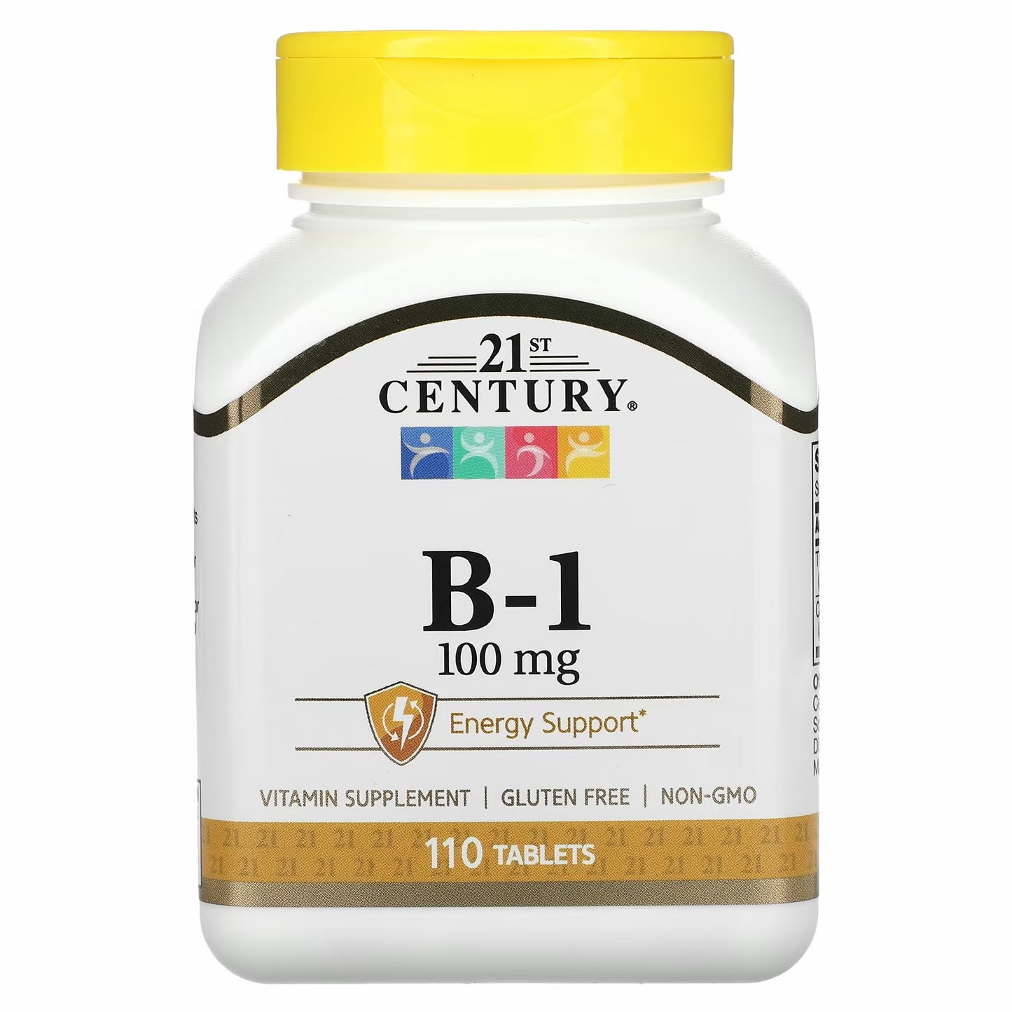 21st Century B1 B-1, 100 mg, 110 Tablets thiamine