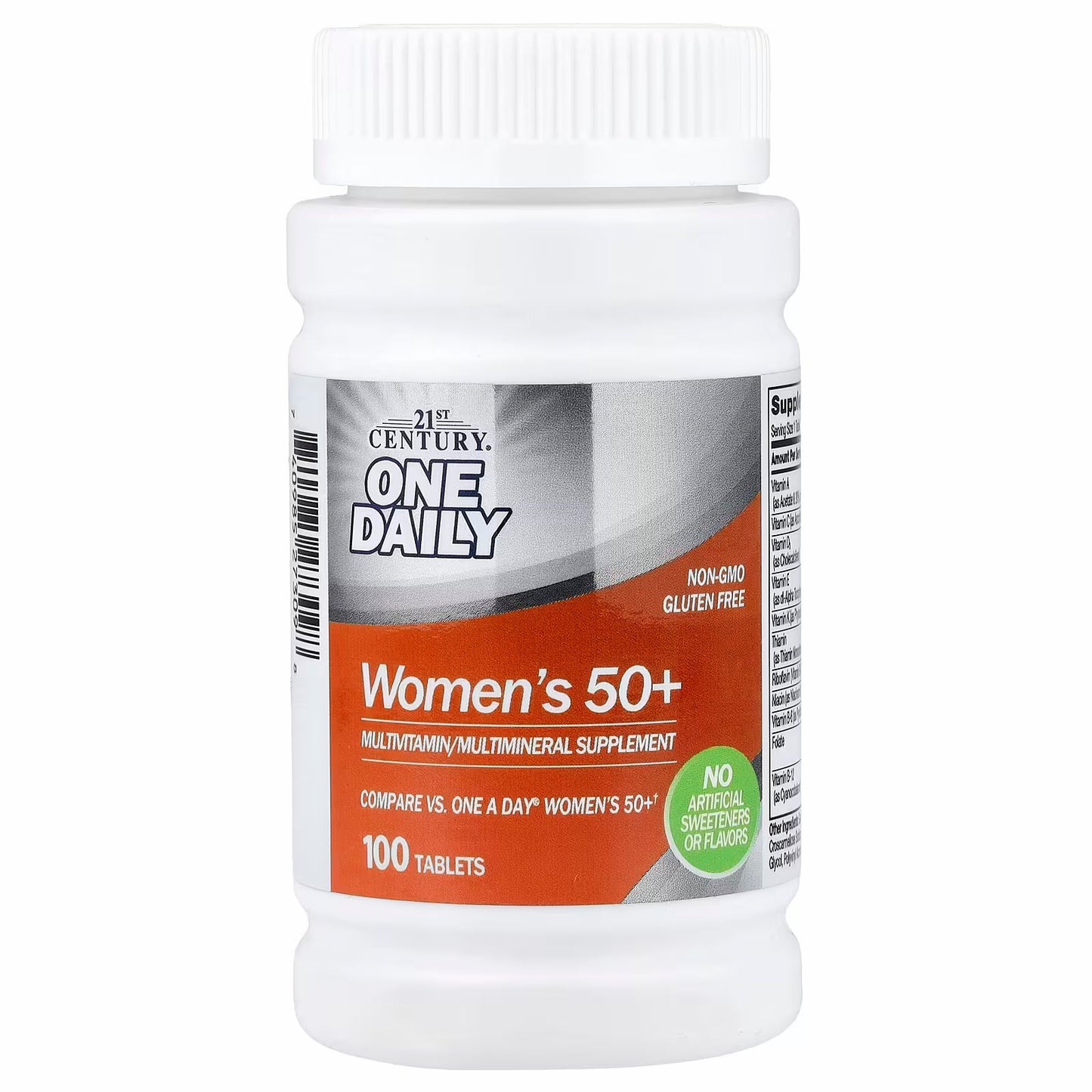 21st Century
One Daily, Women's 50+, 100 Tablets