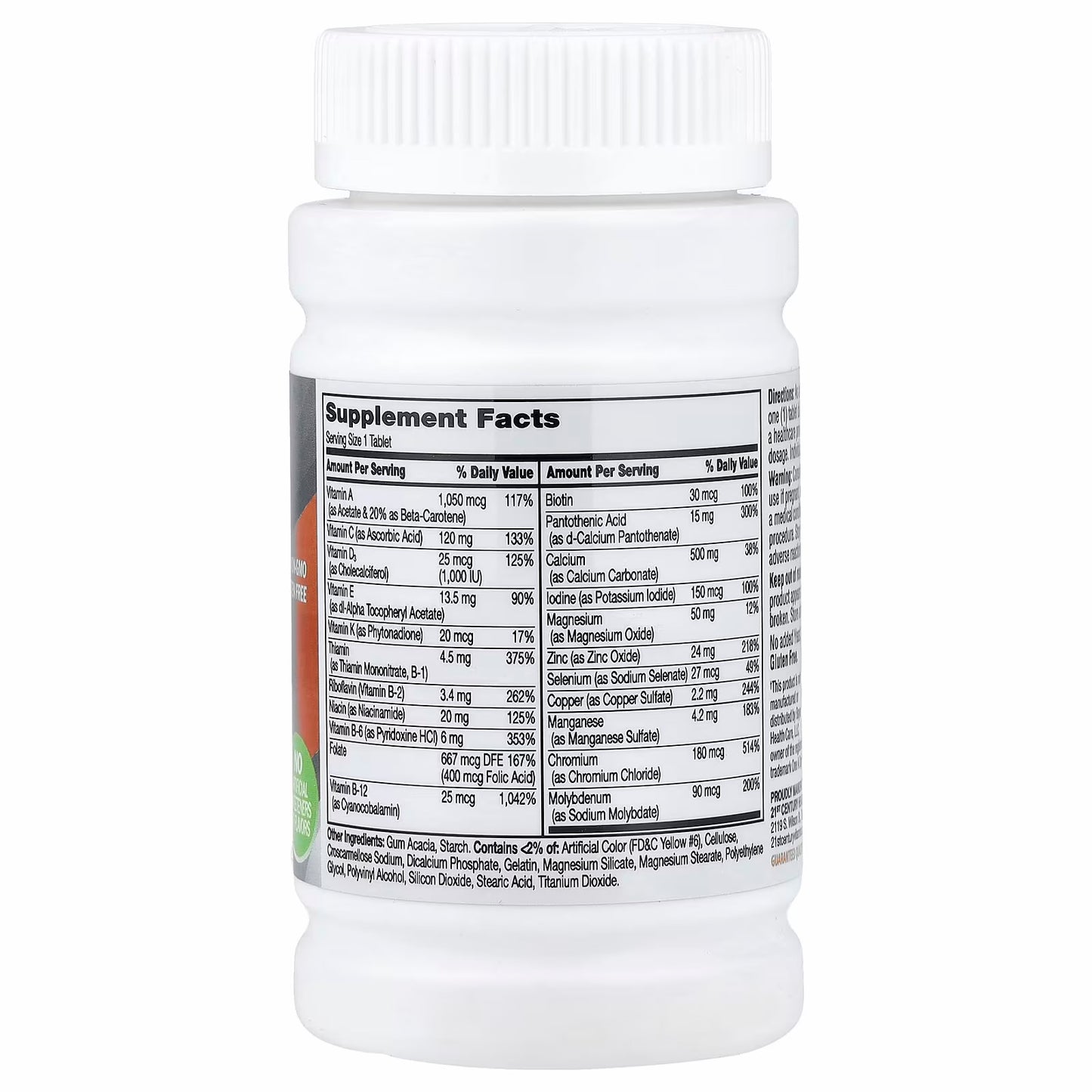 21st Century
One Daily, Women's 50+, 100 Tablets