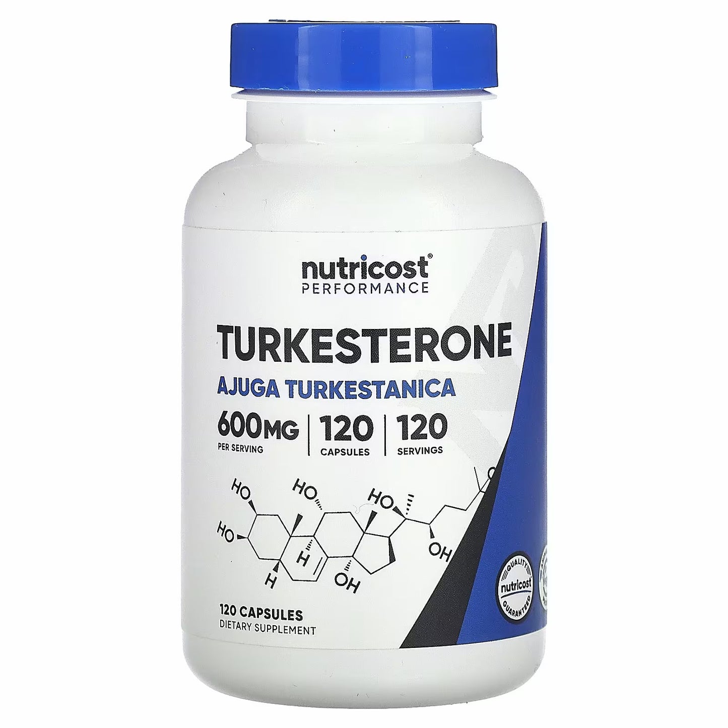Nutricost Performance Turkesterone, 600 mg, 120 Capsules.