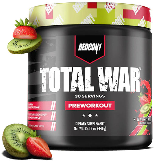Total War® Pre-Workout, Strawberry Kiwi (30 servings)