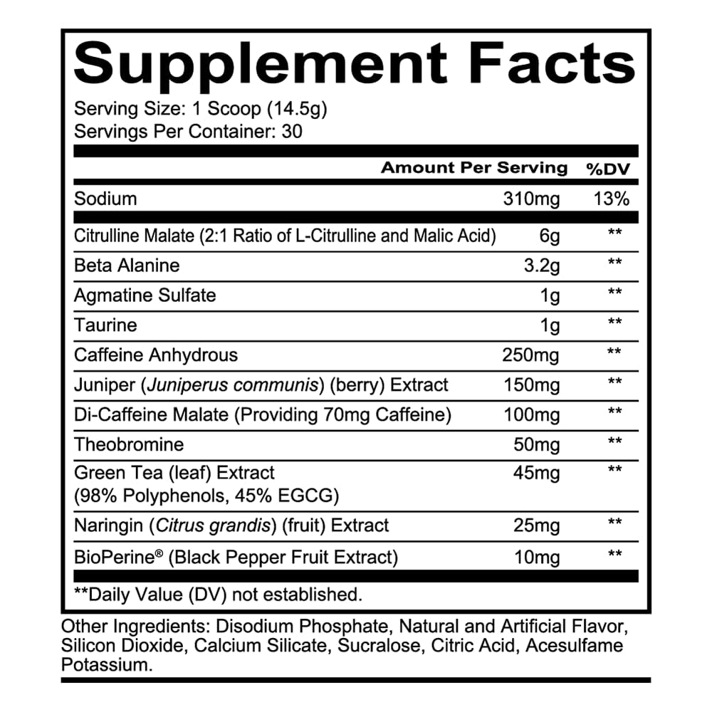 Total War® Pre-Workout, Strawberry Kiwi (30 servings)