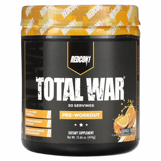 Total War®, Pre-Workout, Orange Crush, 15.66 oz 30 servings