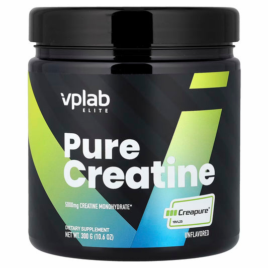 Vplab Creapure Pure Creatine, Unflavoured, 300g (60 servings)