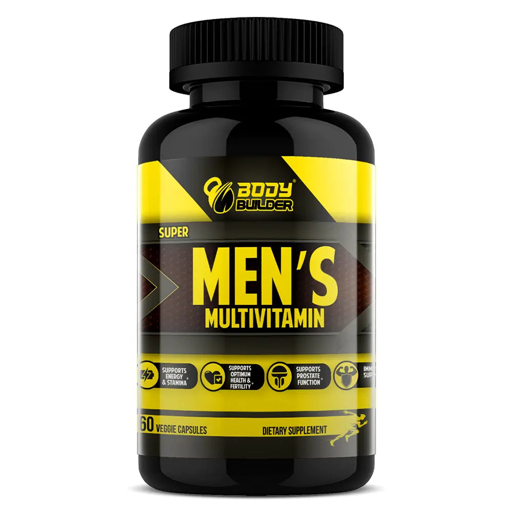 Body Builder Super Men's Multivitamin, 60 Capsules