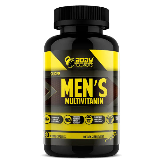 Body Builder Super Men's Multivitamin, 60 Capsules