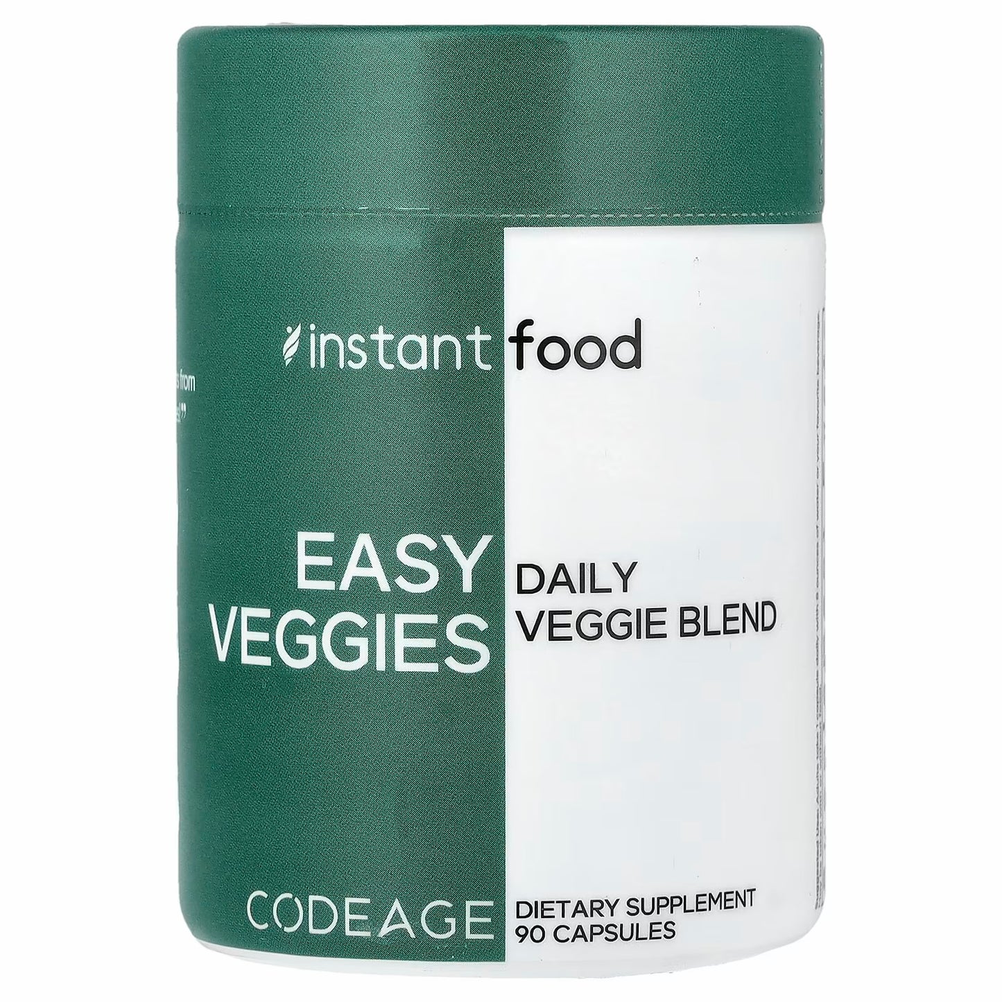 Codeage Instant Food, Easy Veggies, Daily Veggie Blend, 90 Capsules