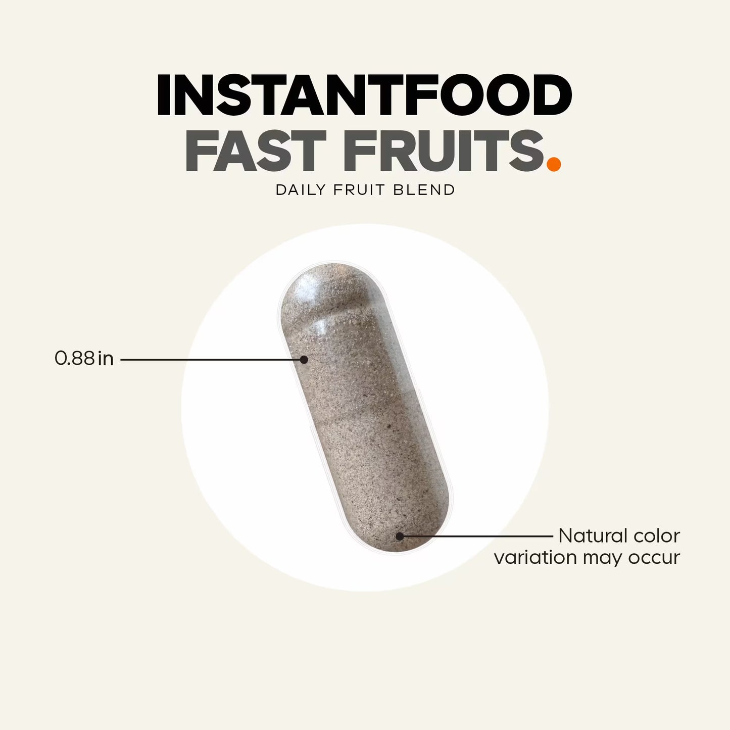 Codeage Instant Food, Fast Fruits, Daily Fruit Blend, 90 Capsules